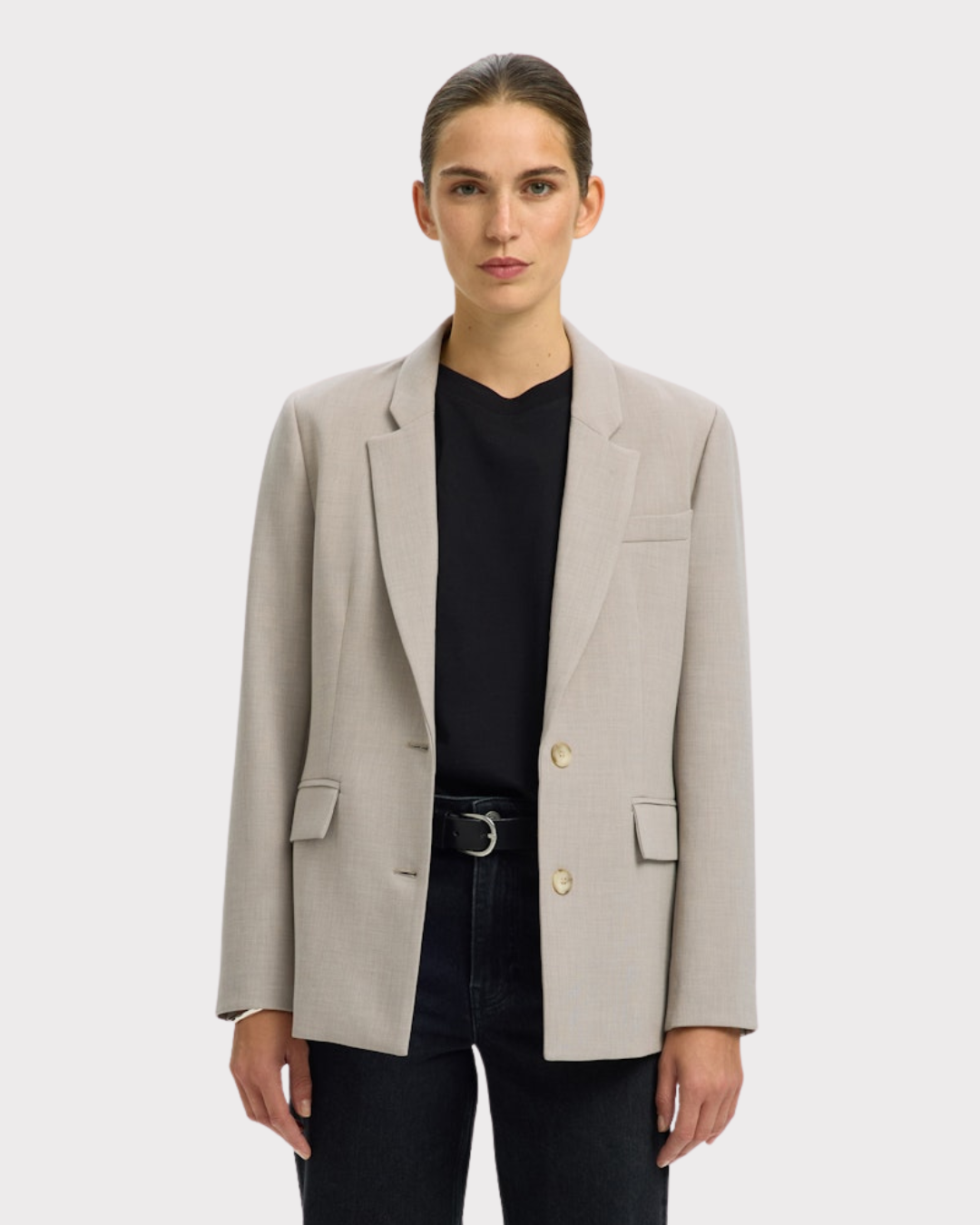 SLFRITA LS CLASSIC BLAZER MEL NOOS