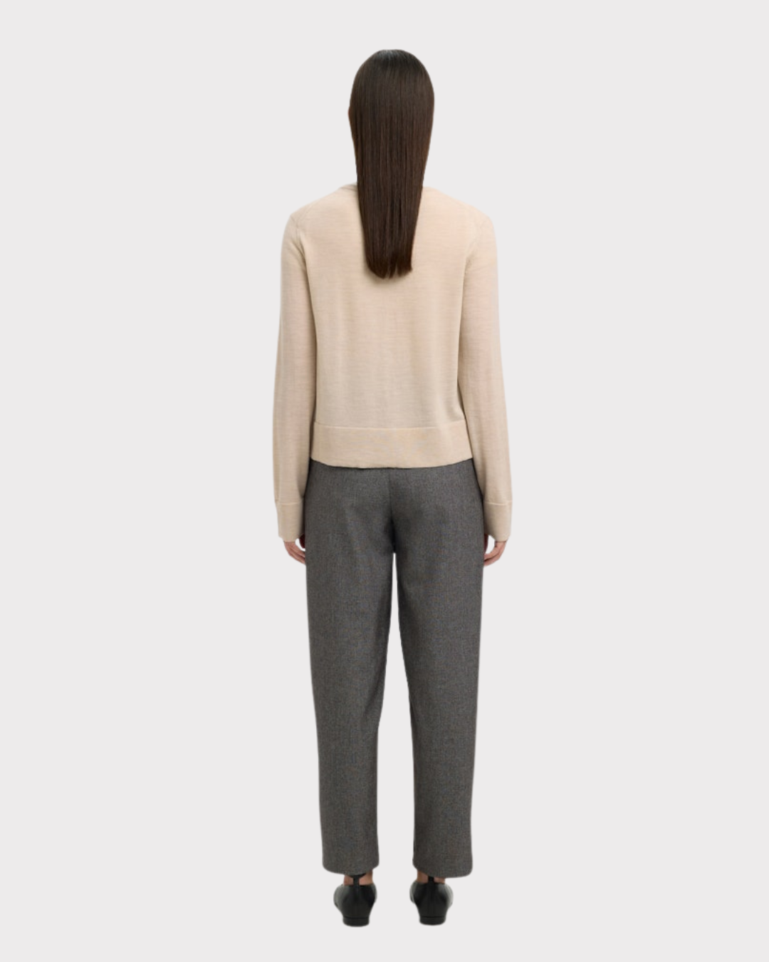 SLFThea LS KNIT MERINO CARDIGAN NOOS-Cardigan-Selected Femme-Aandahls