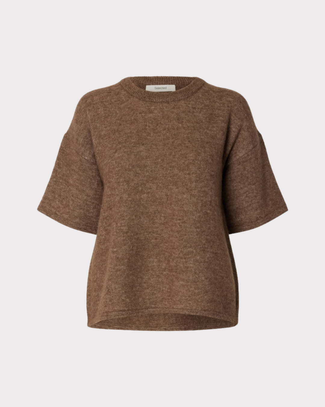 Slwlulu 2/4 Knit O-Neck Noos-Genser-Selected Femme-Aandahls