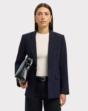 Slwrita Ls Classic Blazer Mel Noos