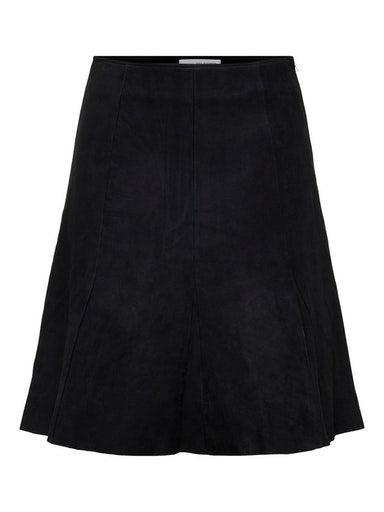 Susa Suede Skirt-Skjørt-Selected Femme-Aandahls