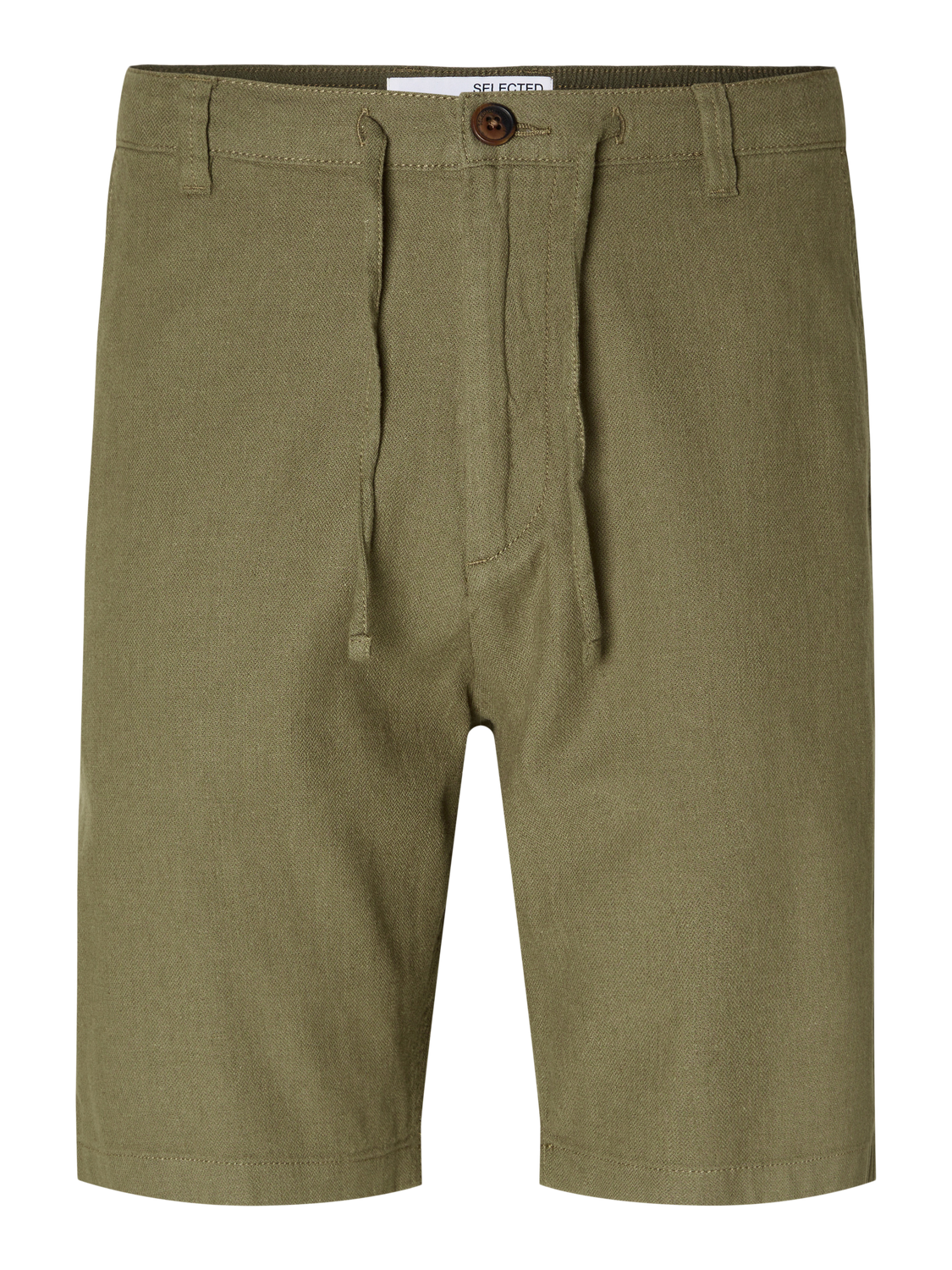 Regular-Brody Linen Shorts Noos-Shorts-Selected Homme-Aandahls