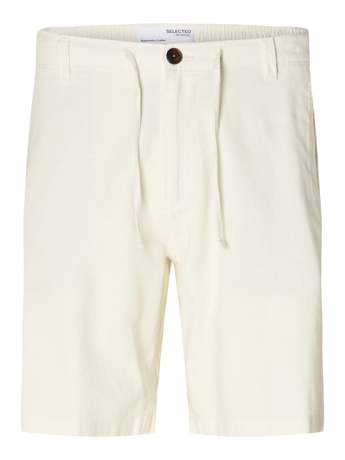 Regular-Brody Linen Shorts Noos-Shorts-Selected Homme-Aandahls