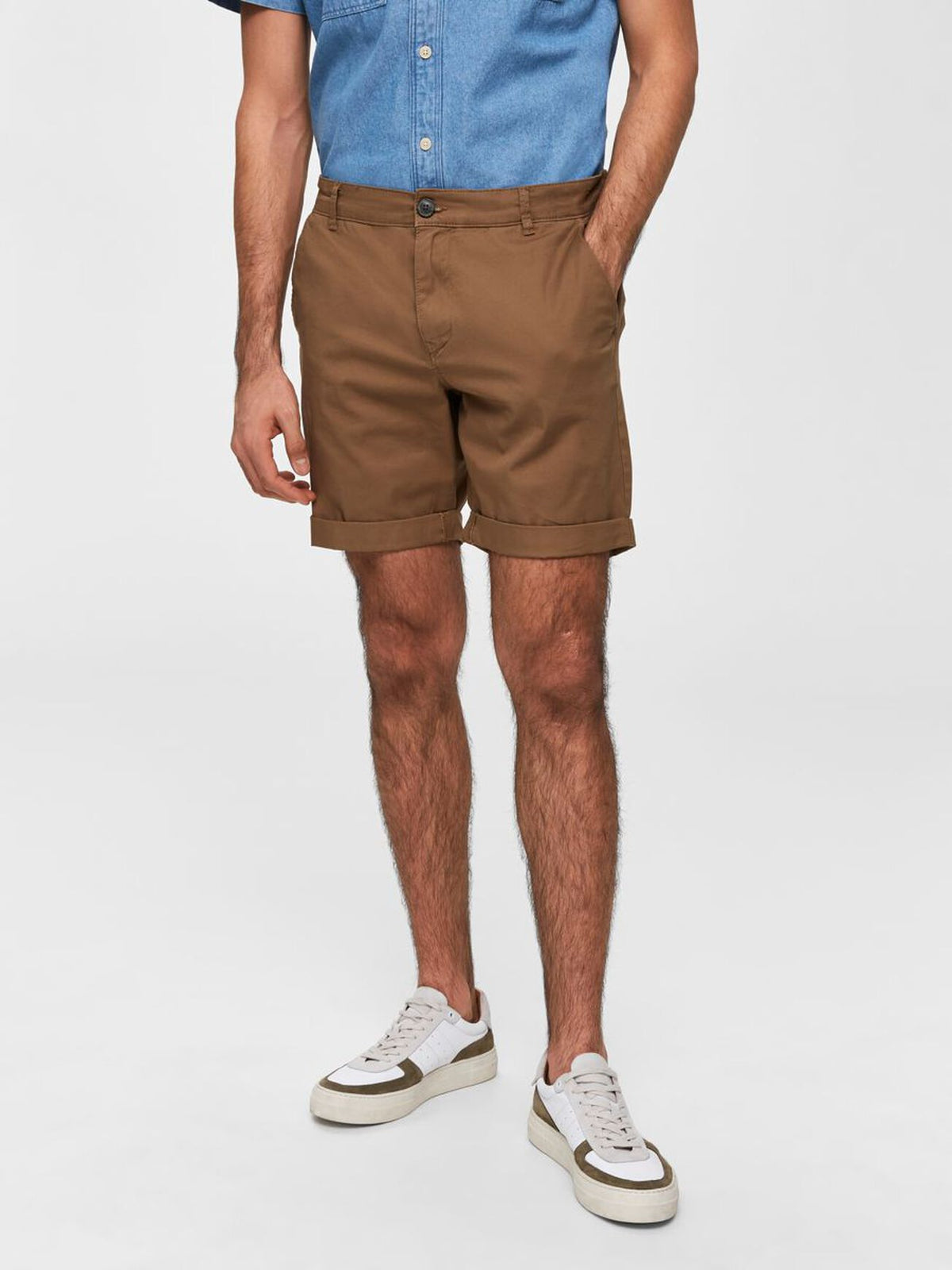 Slhstraight - Paris Shorts-Shorts-Selected Homme-Aandahls