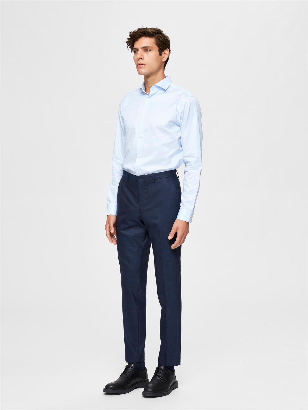 Slim-Mylostate blue flex-Dress-Selected Homme-Aandahls
