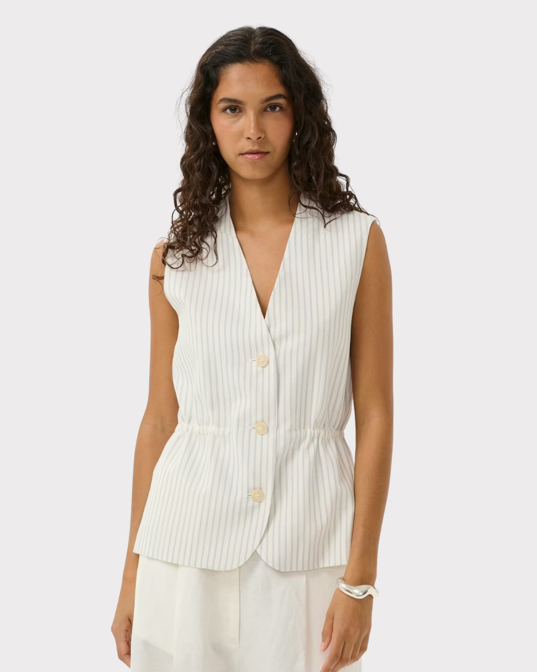 Slcandela Waistcoat-Overdel-Soaked in Luxury-Aandahls