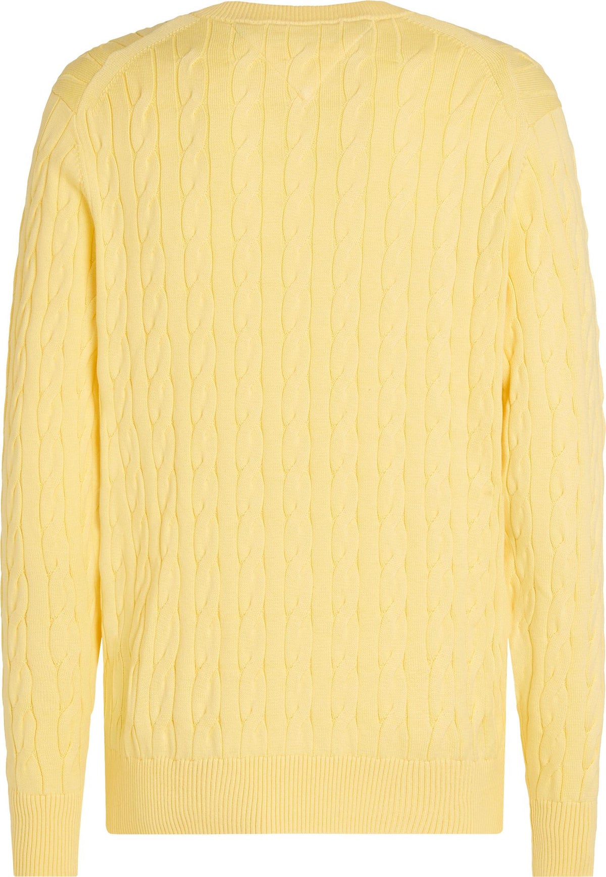 Classic cotton cable crew neck-Genser-Tommy Hilfiger-Aandahls
