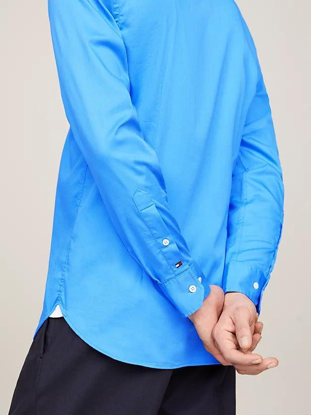 Dc flex poplin solid sf shirt-Skjorte-Tommy Hilfiger-Aandahls