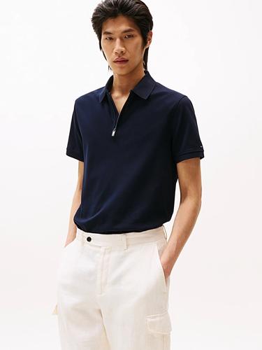DC Performance zip polo-T-shirt-Tommy Hilfiger-Aandahls