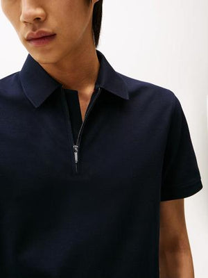 DC Performance zip polo-T-shirt-Tommy Hilfiger-Aandahls