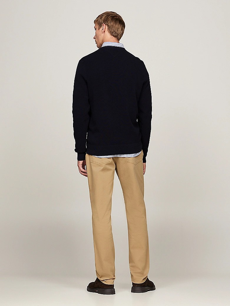 Essential Structure Crew Neck-Genser-Tommy Hilfiger-Aandahls