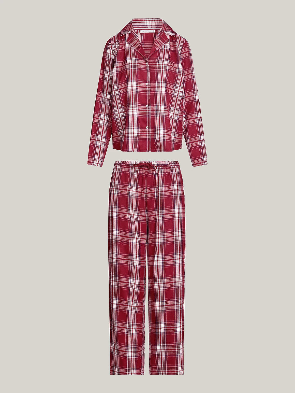 LS flnl shirt pj set-Nattøy-Tommy Hilfiger-Aandahls