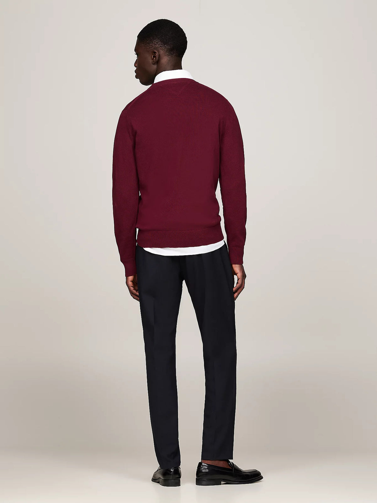 Pima org ctn cashmere crew-Genser-Tommy Hilfiger-Aandahls