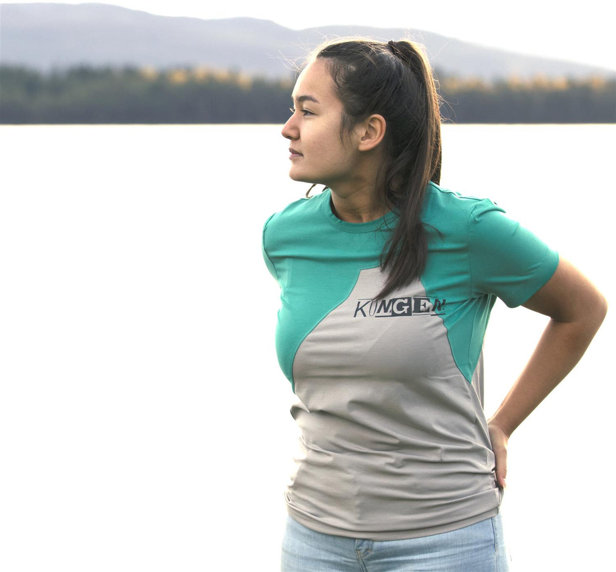 FJELL T-shirt- KONGEN-T-shirt-Trude Nistad-Aandahls