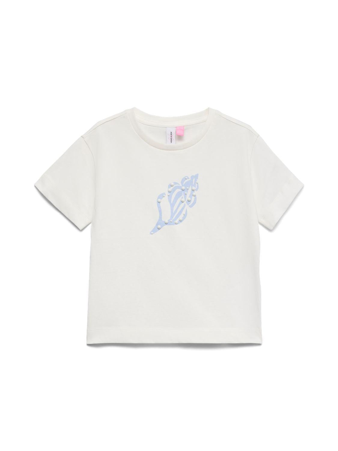 Mette Ss Top-T-shirt-Vero Moda Girl-Aandahls