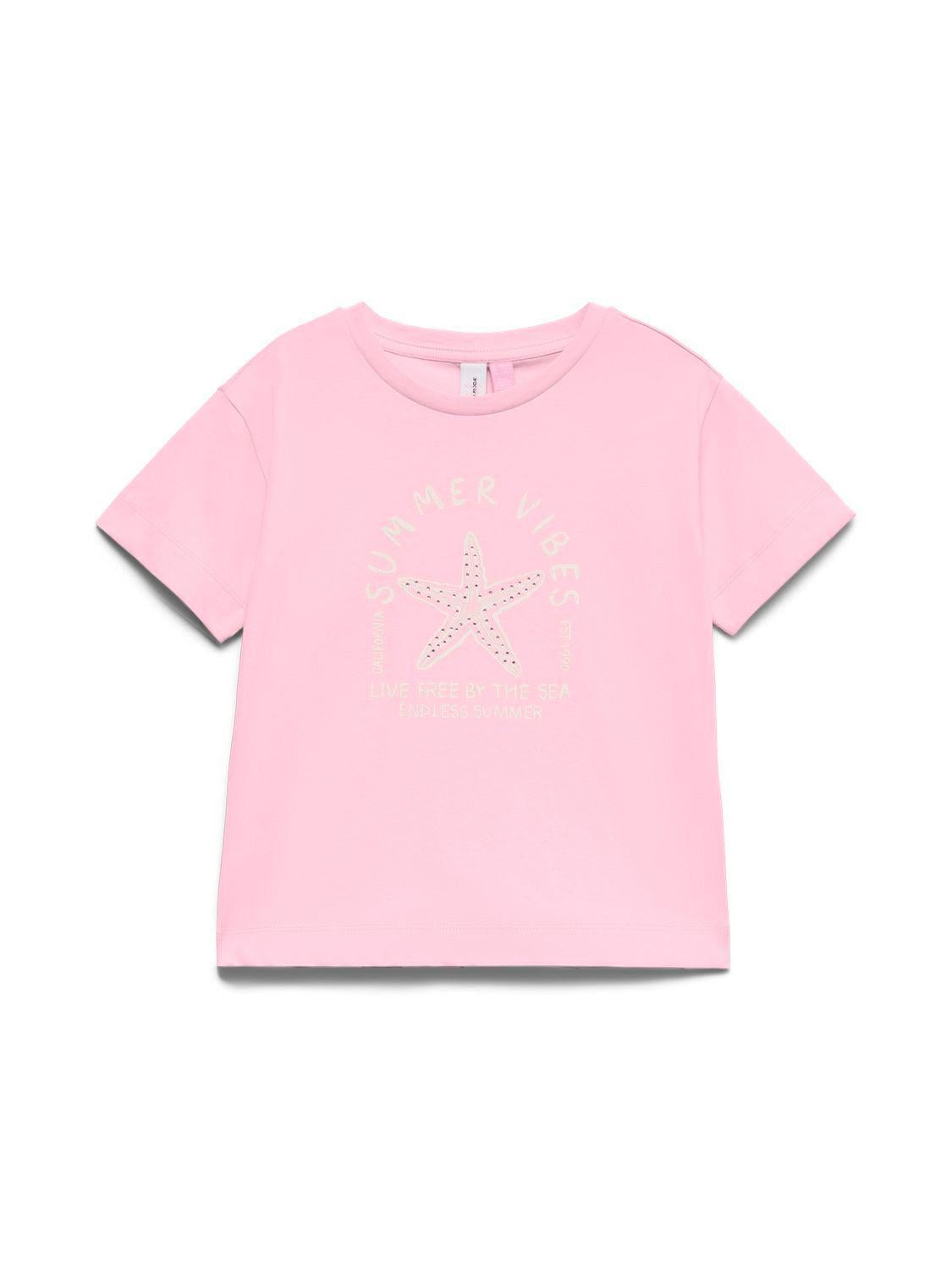 Mette Ss Top-T-shirt-Vero Moda Girl-Aandahls