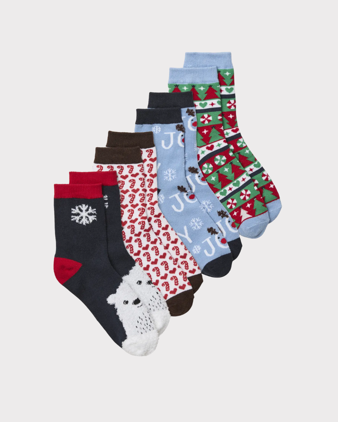 Vmelf Socks Giftbox Xmas Girl-Strømper-Vero Moda Girl-Aandahls