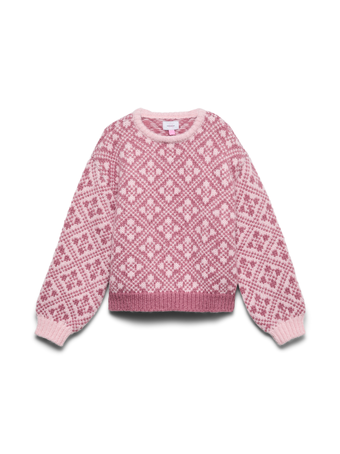 Vminga Ls O-Neck Oversized Pullove Girl-Genser-Vero Moda Girl-Aandahls