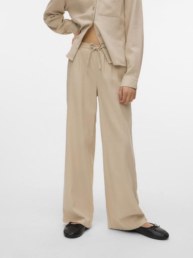 Vmjesmilo Hw Wide Pants Wvn Ga Girl-Bukser-Vero Moda Girl-Aandahls