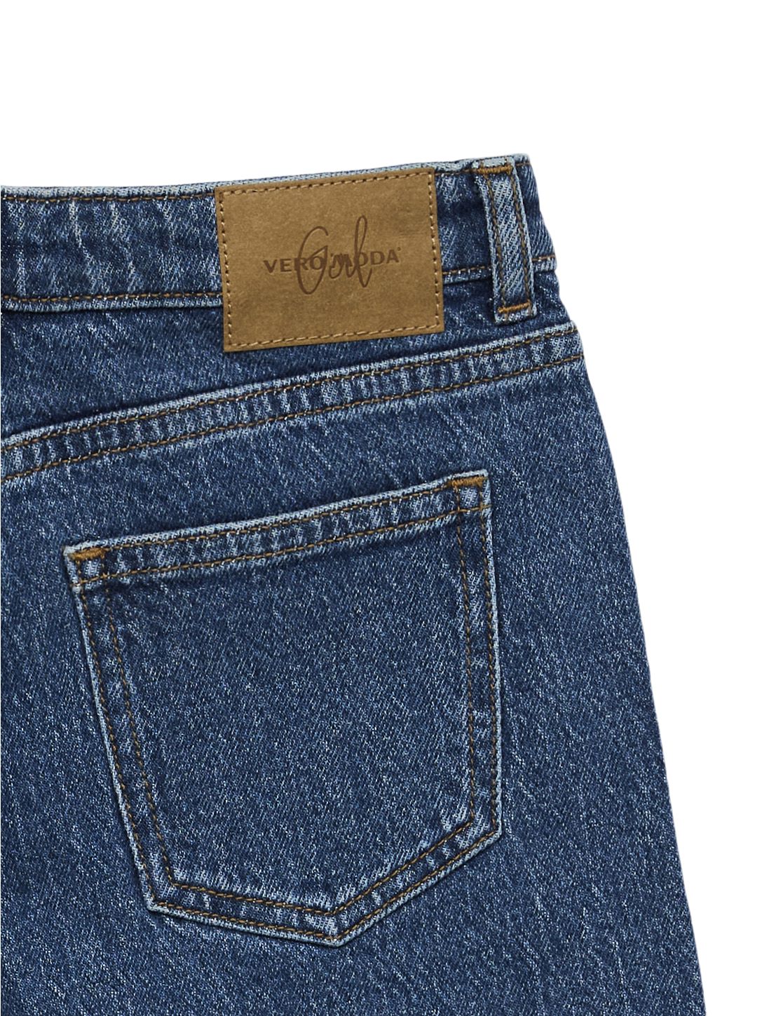 Vmtess Long Dnm Shorts Mix Girl-Shorts-Vero Moda Girl-Aandahls