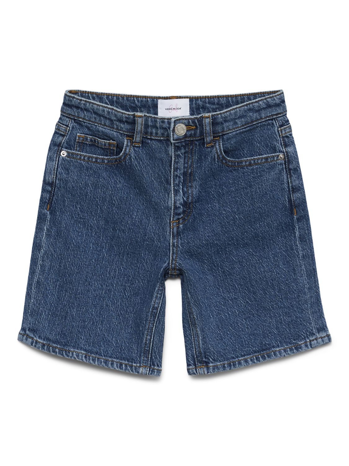 Vmtess Long Dnm Shorts Mix Girl-Shorts-Vero Moda Girl-Aandahls