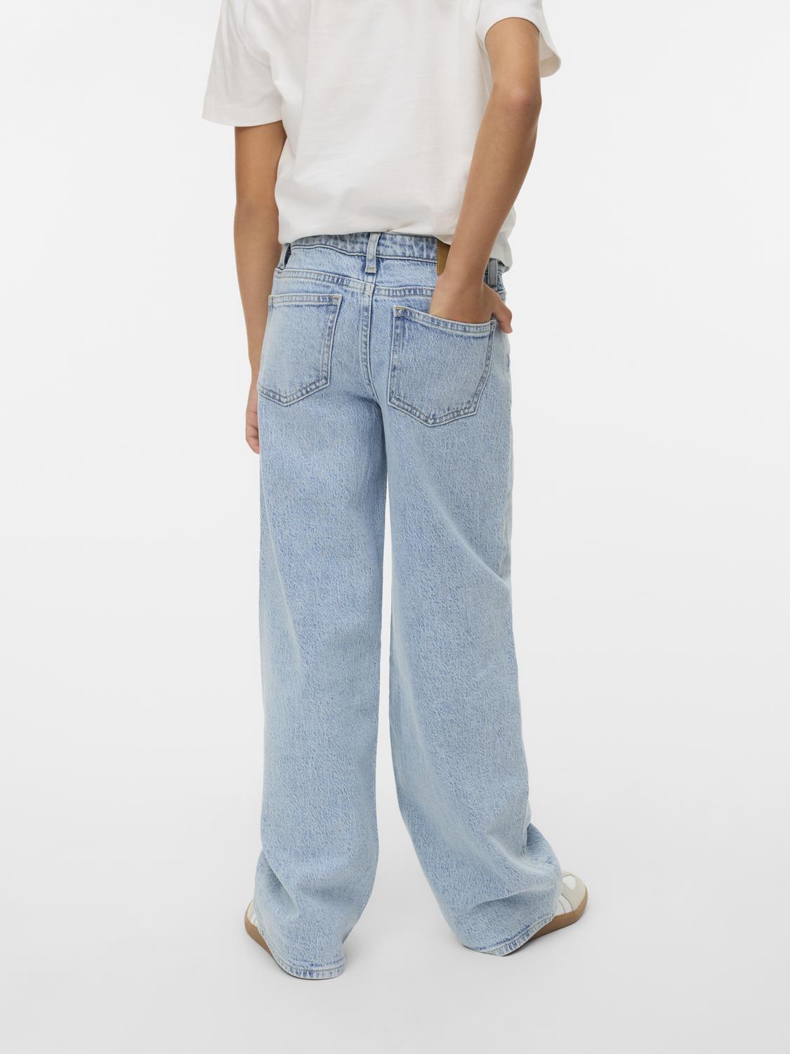 Vmvanessa Lr Wide Jeans Ra339 Girl-Jeans-Vero Moda Girl-Aandahls