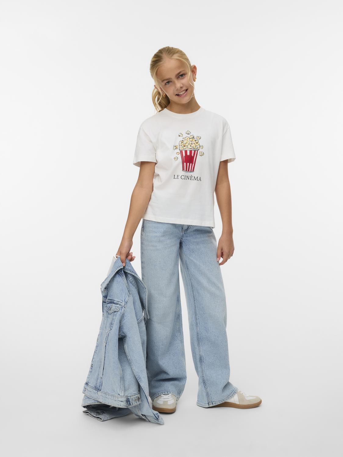 Vmvanessa Lr Wide Jeans Ra339 Girl-Jeans-Vero Moda Girl-Aandahls
