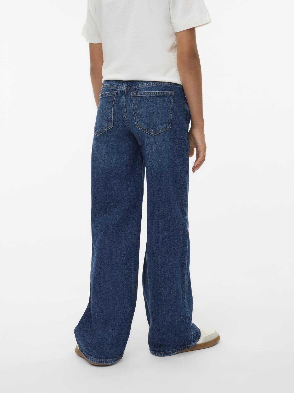Vmvanessa Lr Wide Jeans Ra393 Girl-Jeans-Vero Moda Girl-Aandahls