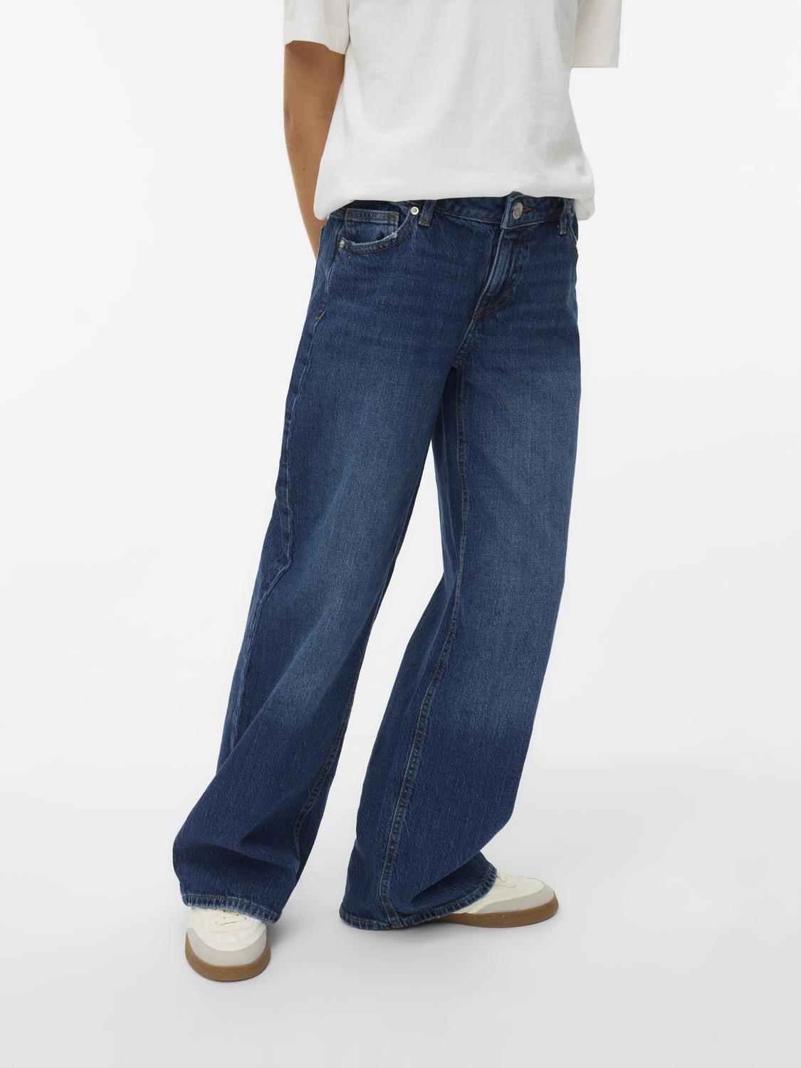 Vmvanessa Lr Wide Jeans Ra393 Girl-Jeans-Vero Moda Girl-Aandahls