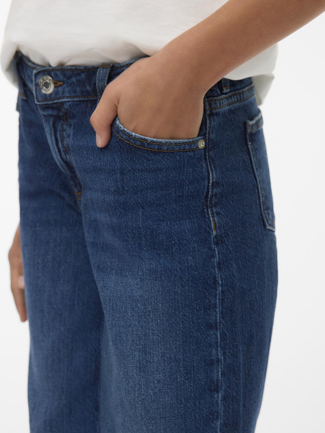 Vmvanessa Lr Wide Jeans Ra393 Girl-Jeans-Vero Moda Girl-Aandahls