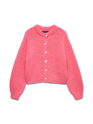 Vmwilo Ls O-Neck Cardigan Exp Girl-Genser-Vero Moda Girl-Aandahls