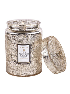 Large Glass Jar w. Glass Lid-Accessories-Voluspa-Aandahls