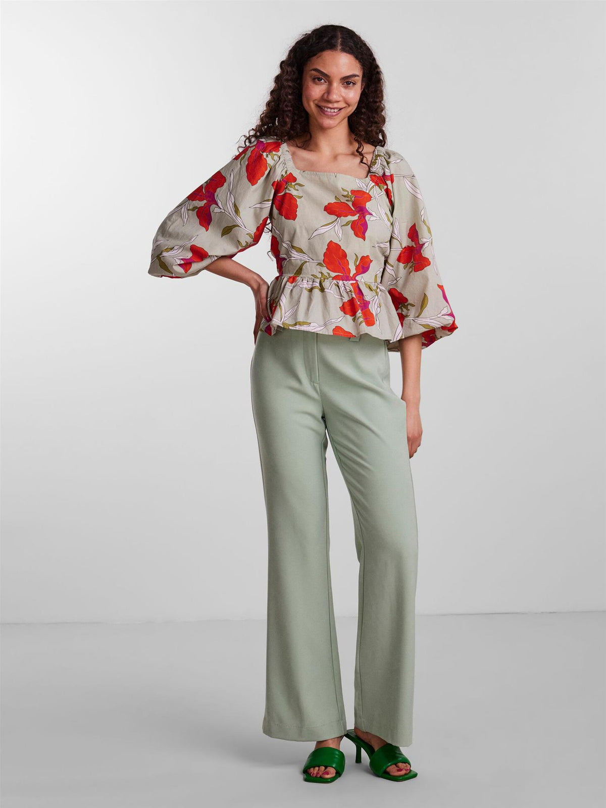 Atila 3/4 top-Bluser-Y.A.S-Aandahls