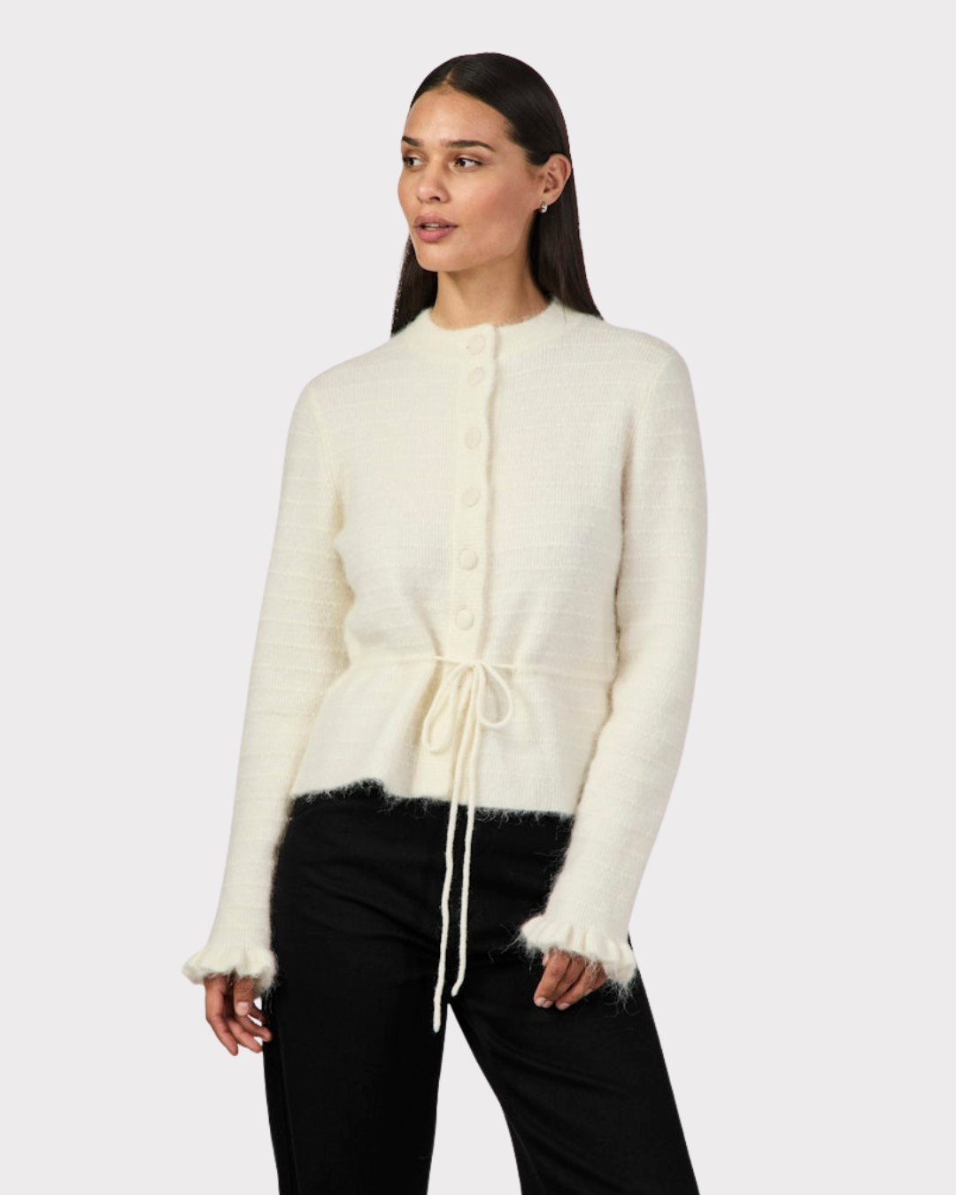 YASTHELLIS LS KNIT CARDIGAN S.-Cardigan-Y.A.S-Aandahls