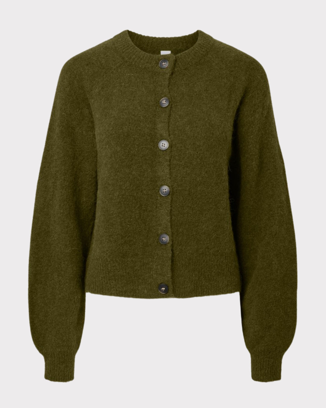 Johi Ls Wool Blend Cardigan