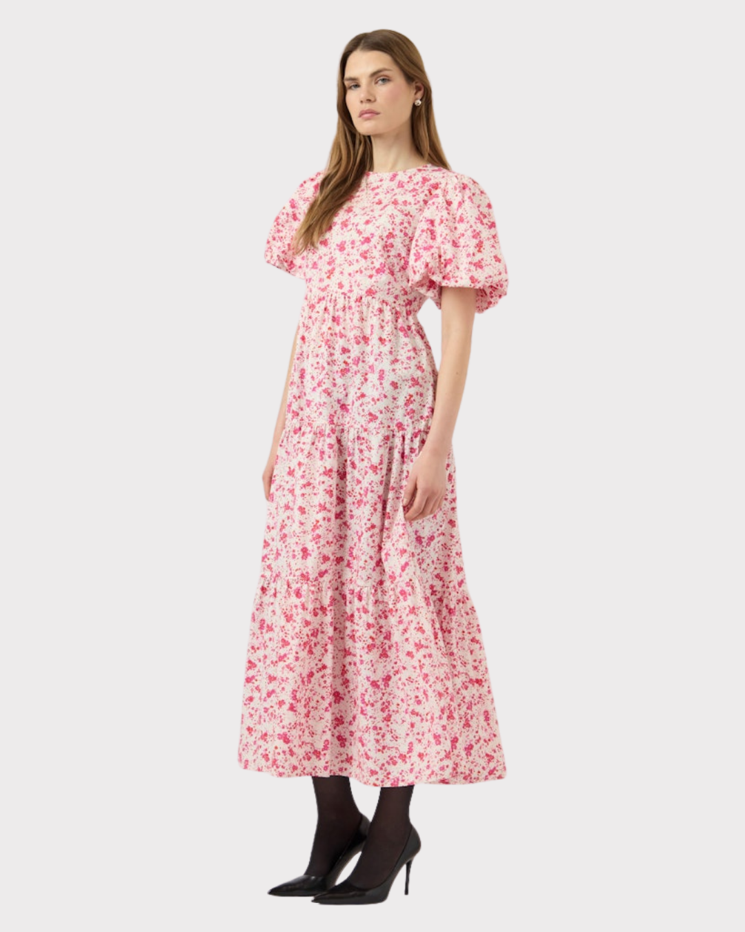 Yascolea Ss Ankle Dress S. Noos-Kjole-YAS-Aandahls