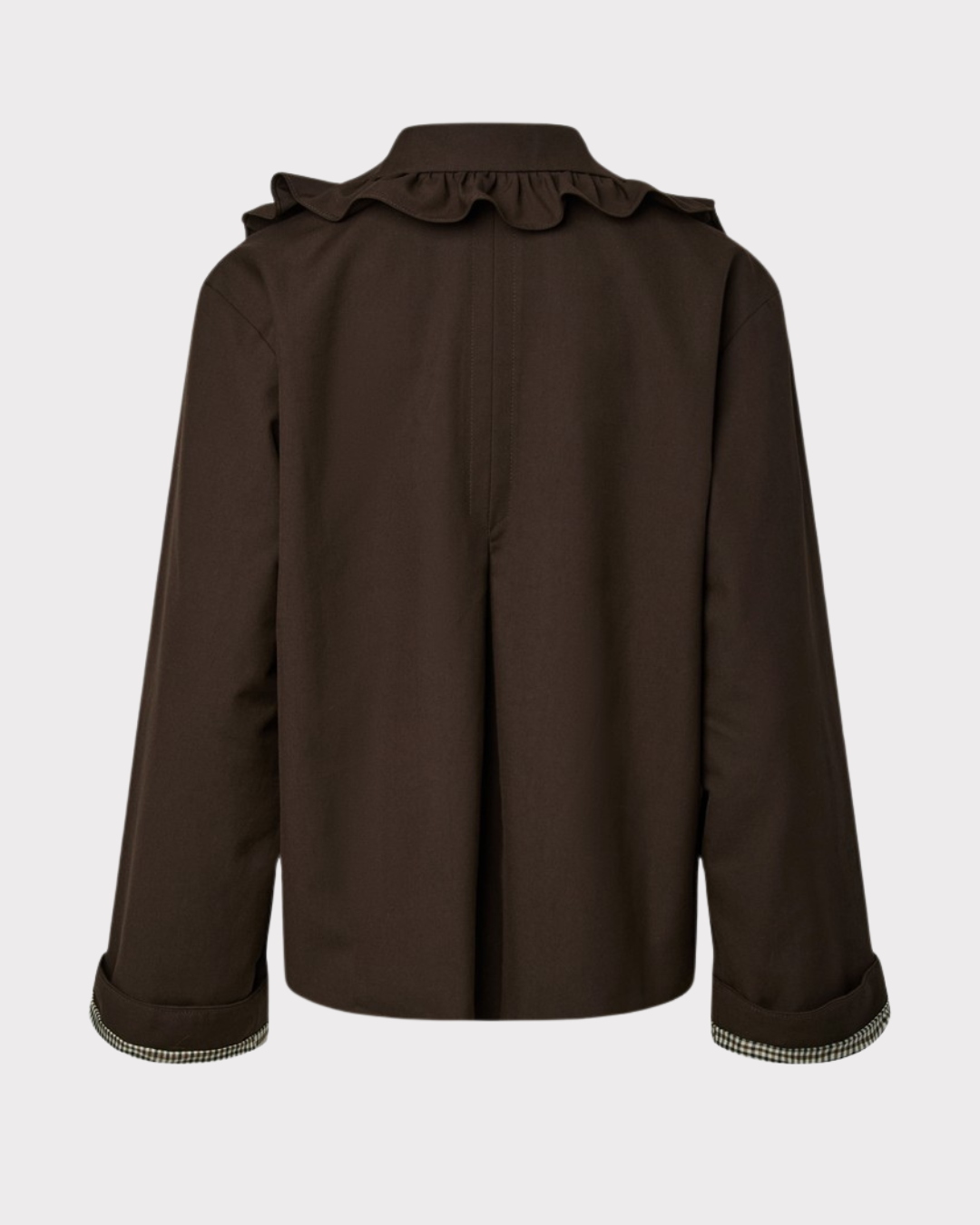 Yaselsia Ls Short Trenchcoat