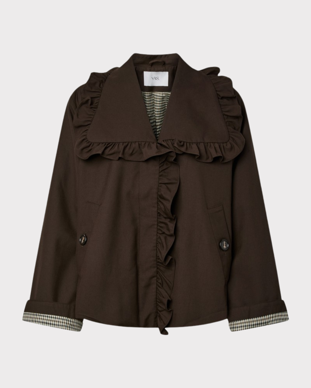 Yaselsia Ls Short Trenchcoat