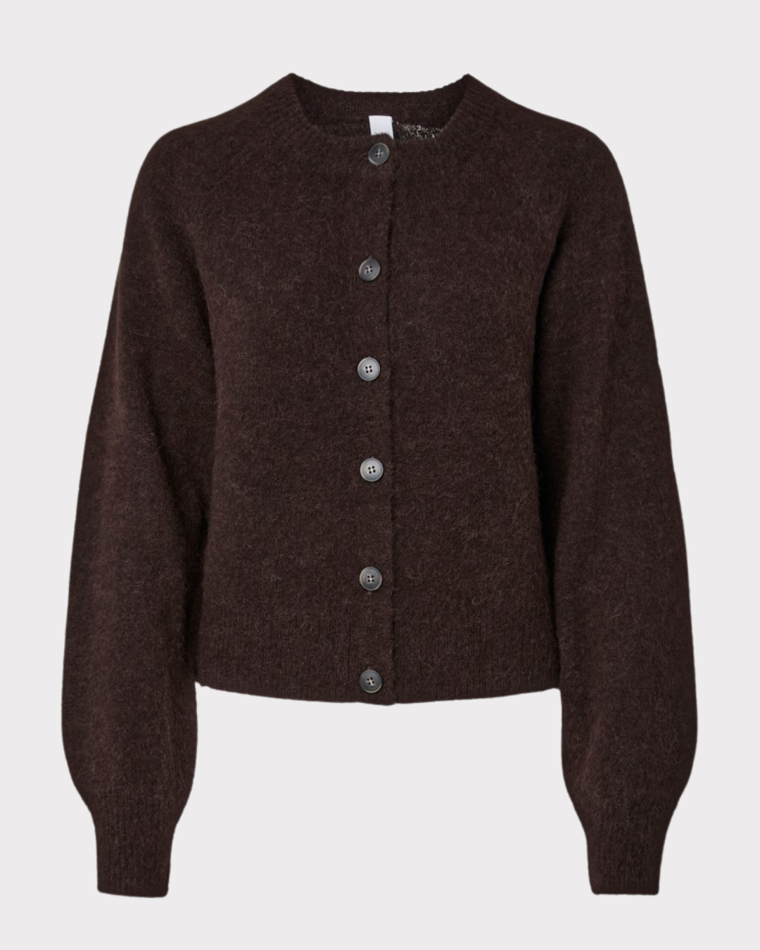 Yasjohi Ls Wool Blend Cardigan S. Noos