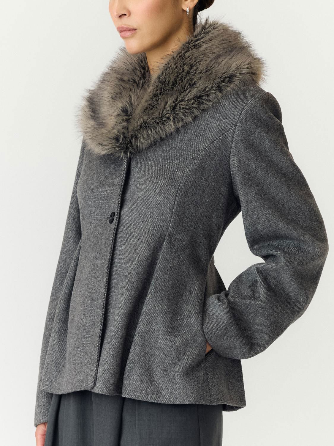 YASJOSERA LS COLLAR JACKET