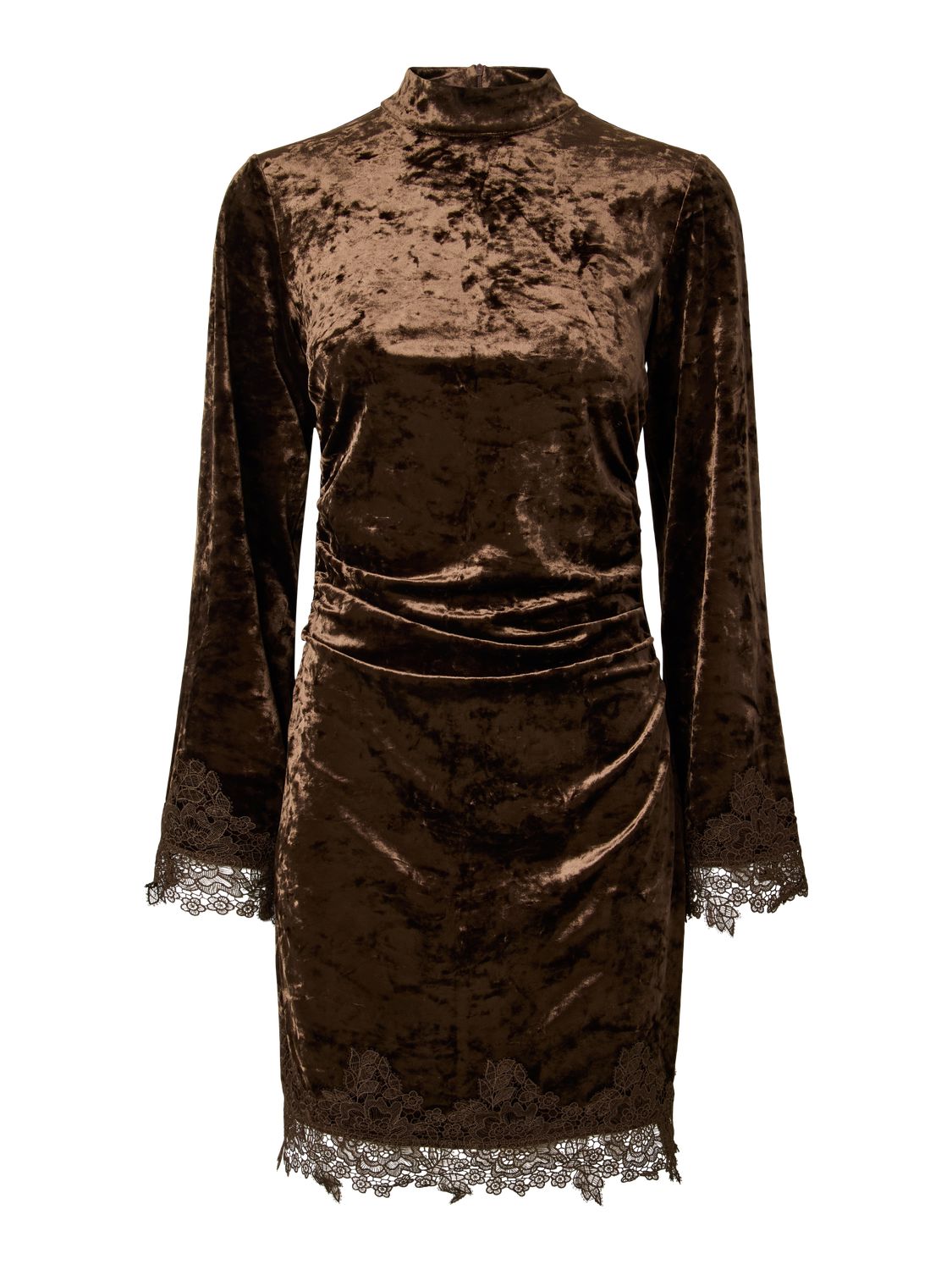 Yasvellia Ls Short Lace Dress.- Show