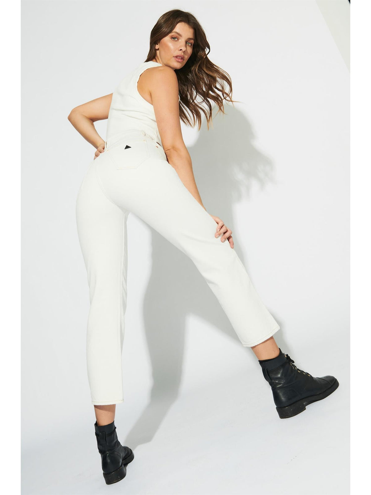 A'94 High Straight Stone-Jeans-Abrand Jeans-Aandahls