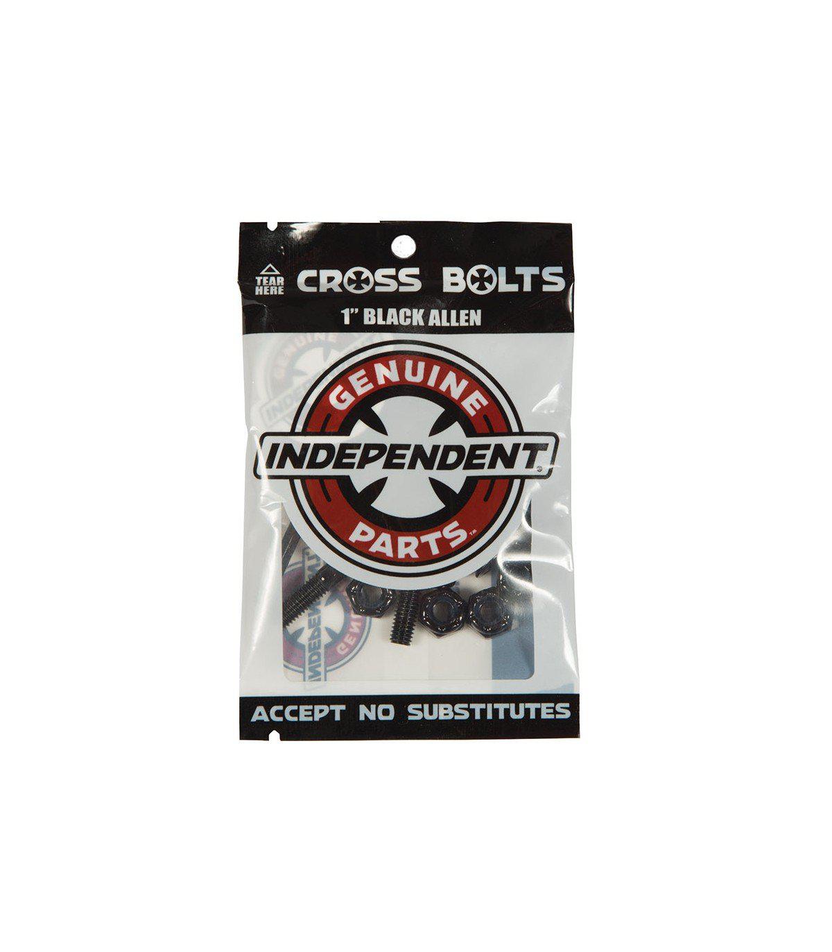 Independent Allen Hardware 1 in Black x 12-Skateboard-Independent-Aandahls