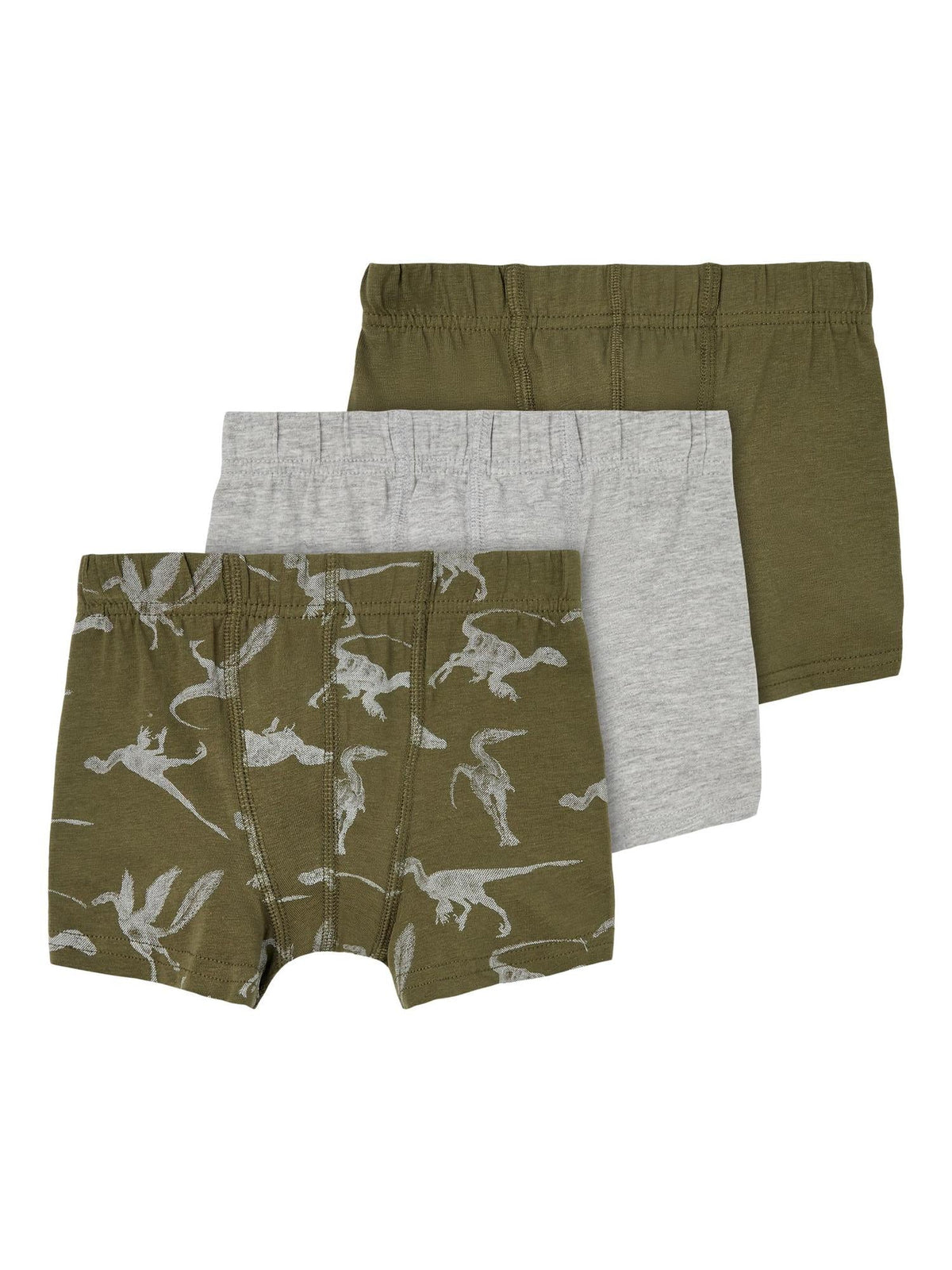 Tighs 3P Olive Night Dino NOOS-Undertoy-Name it-Aandahls